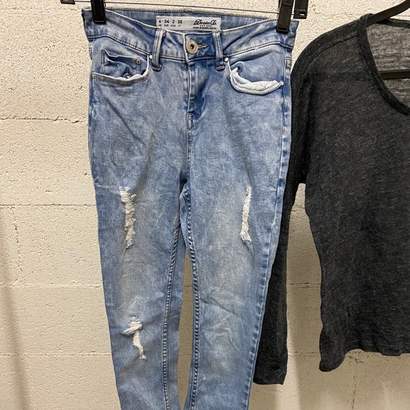 Long Sleeve Shirt & Jeans Set - Picture 2 of 4